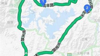 密云水库旅游路线_密云水库旅游路线图