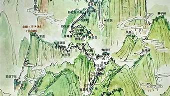 华山旅游景点地图距离_华山风景区有多远