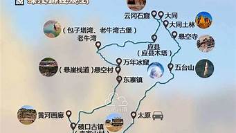 去山西旅游路线