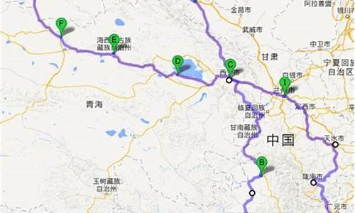 成都自驾敦煌旅游路线_成都自驾敦煌旅游路线图